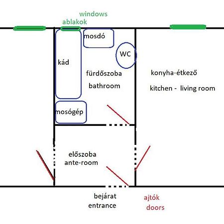 Aha Apartment Debrecen Ngoại thất bức ảnh